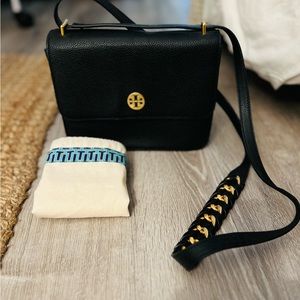 Tory Burch Brooke Leather Shoulder Bag